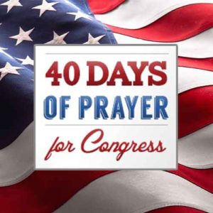 TPS Express: 40 Days of Prayer for Congress – Is anyone really going to do this?