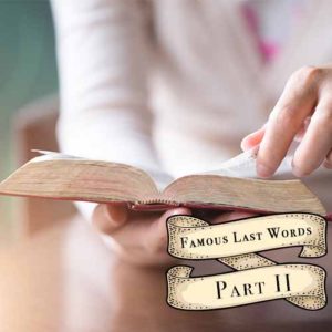 TPS Express: Famous Last Words Part II